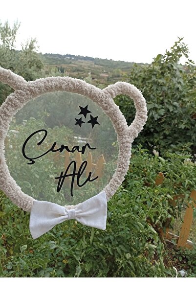Mercan Bebek Kapı Süsü Teddy Kasnak