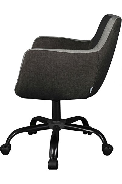 Bürocci Comfort Metal Ayaklı Çalışma Koltuğu- Gri Kumaş-2244t1110