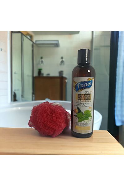 Tex Pexus Shampoo with Herbal Inclusion with Drink & Defne Extract 400ml