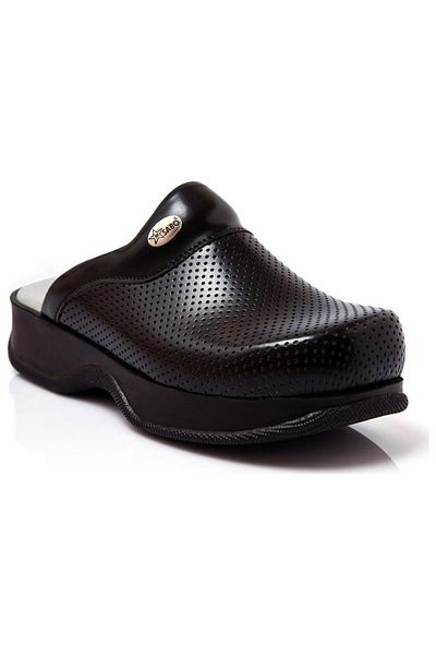SABOTERLİK Orthopedic Sabo Slippers Doctor Nurse Hospital Cook Slippers Μαύρο Χρώμα