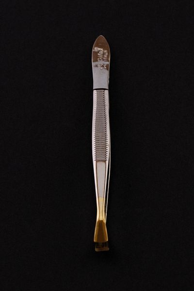 Gifaz İtaly Professional Quality Straight Wide Mouth Tweezers