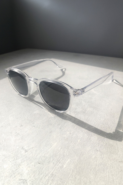 Qzen Unisex Şeffaf Güneş Gözlüğü Q-0016