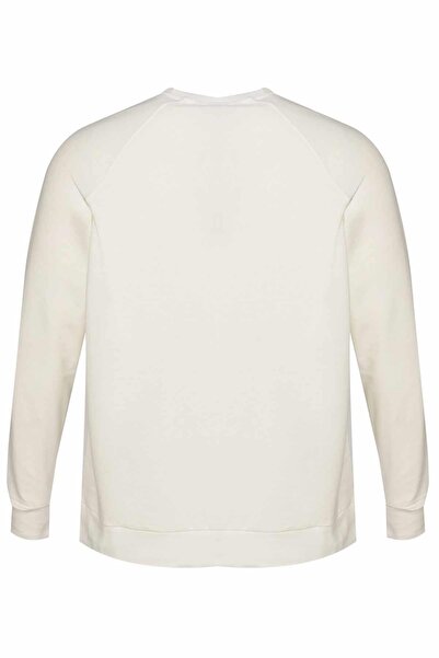 hummel MESE SWEATSHIRT Erkek Sweatshirt 922103-9003OFF WHITE