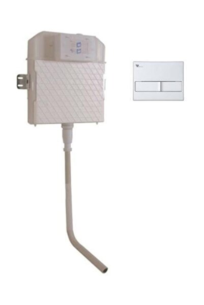 Visam Gömme Rezervuar Hela Taşı Için Iki Kademeli Buton Dahil