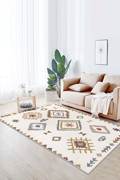 Confidence Home Makinede Yıkanabilir Kaymaz Taban Leke Tutmaz Modern Mutfak H...