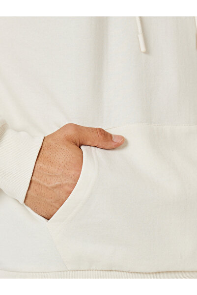 Styli Relaxed Fit Fleece Hoodie with Kangaroo Pocket