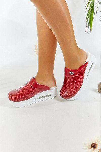 MET Ticaret Papuci Sabo ortopedici Red Air Sole pentru femei