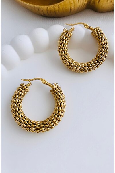 VNS Accessories هوب أقراط الصلب