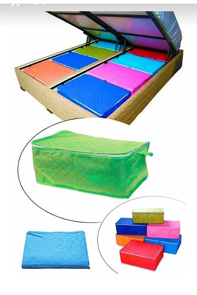 AYHOME 3-Piece Storage Bag Set - Multi-Purpose Storage Bins, Fabric Storage Bag Organizer Sweater and Clothes Outfit