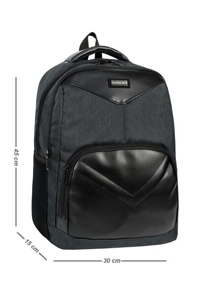 barberri Водоустойчив раница за лаптоп и училище Punterez - подплатена и с по...