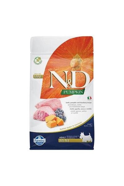 N&D Pumpkin Balkabaklı Kuzu Etli Küçük Irk Yetişkin Köpek Maması 2.5kg
