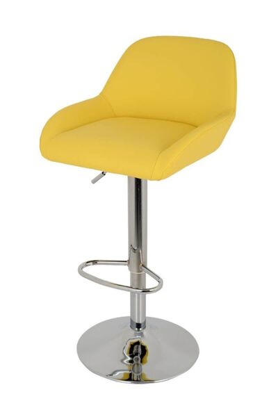 Bürocci Texas Bar Taburesi - Sarı Deri - 9506s0113
