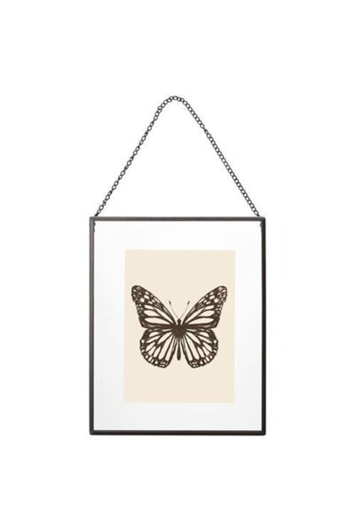IKEA Asılır Modern Çerçeve Koyu Gri Renk Ölçü 20x25 Cm Meridyendukkan Çelik, ...