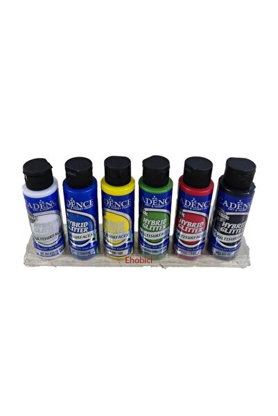 Cadence Kooky Simli Hybrid Akrilik Boya 70ml 6 Lı Set
