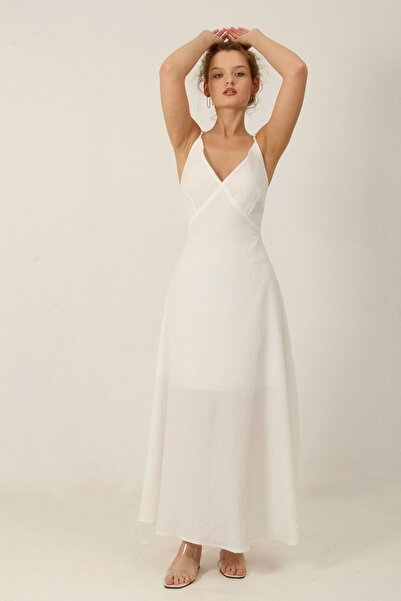 galdy هيلينا أوف تروي - فستان برباط خلفي