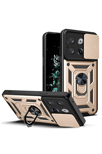 Rivor حافظة لهاتف Redmi Note 13 Pro 5G/Poco X6 مع حامل منزلق للكاميرا ودبابات...