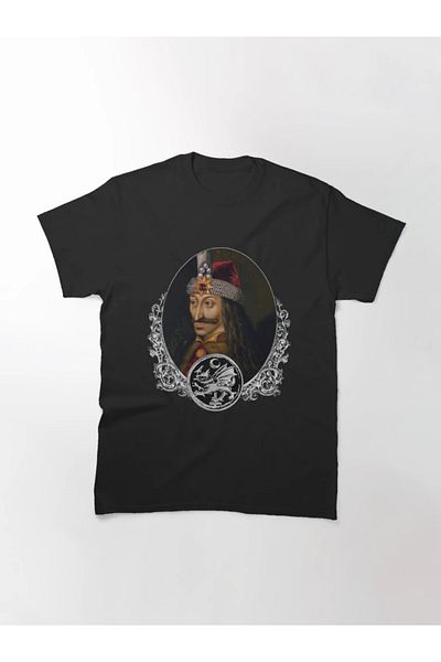 Pisa Art Тениска Vlad Dracula Desenli Oversize