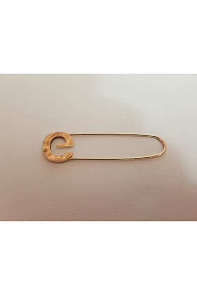 Nishstyle E Başlı Altın Renk Çengelli Iğne Broş