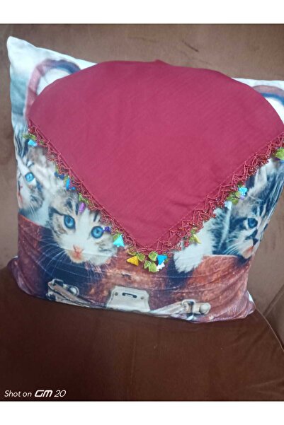 hoaryage Scriere cu margele - Panglică amuletă, lucrată manual și eșarfă cu 4...