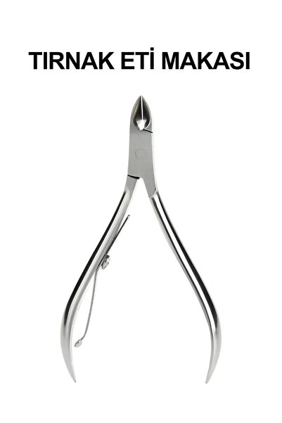 SETBEAUTY Et Makası Profesyonel Manikür Et Tırnak Pensi