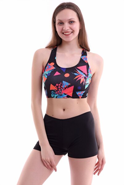 MOONSAND Aykum, Badi Σετ μπικίνι με σορτς (με σορτς με γραμμή)