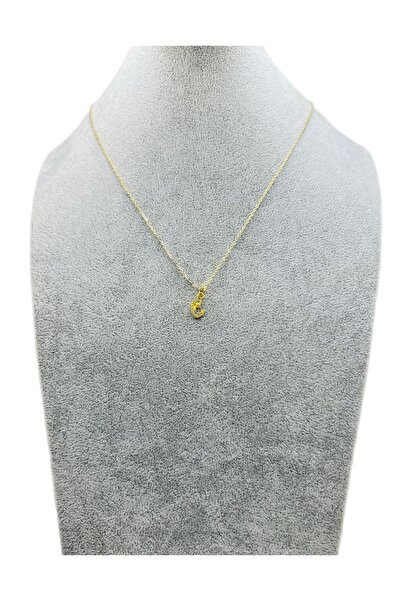 Han Ticarethane Altın Renk Arapça Elif Kolye