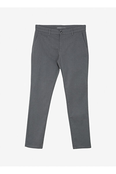 ALTINYILDIZ CLASSICS Altıny Yıldız Anthracite Slim Fit Men's Trousers - 4A 0124200094