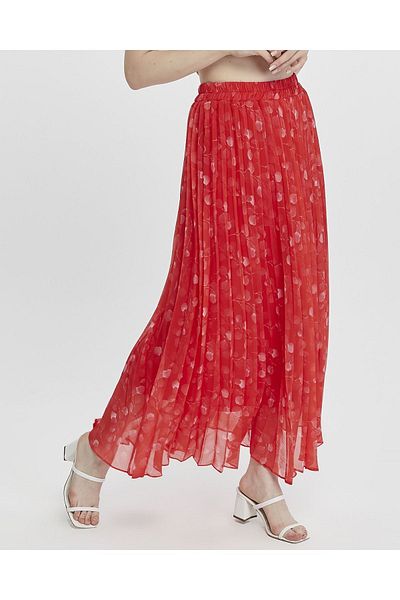 sehatex Patterned Chiffon Skirt