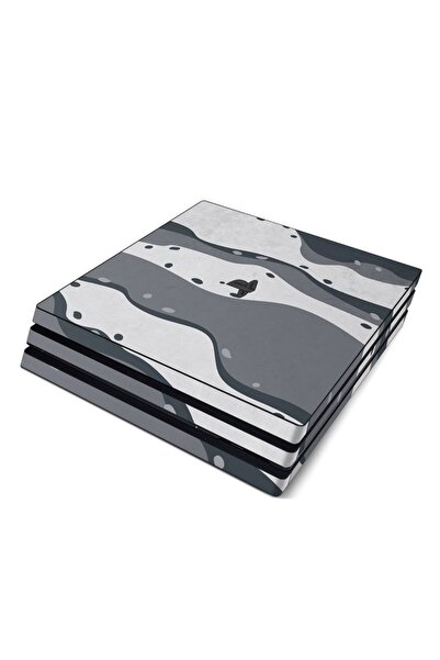 Kt Grup Modern Kamuflaj Playstation 4 Pro Full Sticker Kaplama