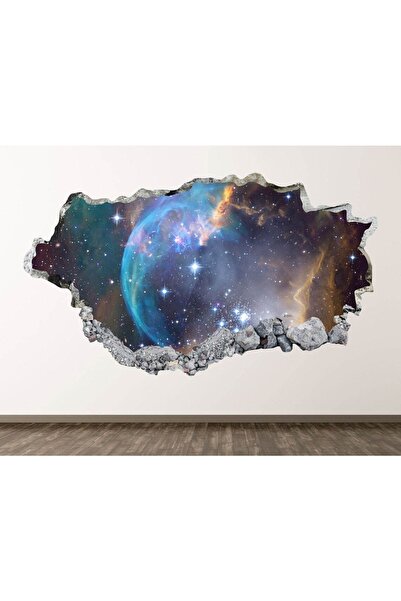 Kt Grup Планети Full HD друк 3D сучасні наклейки на стіни