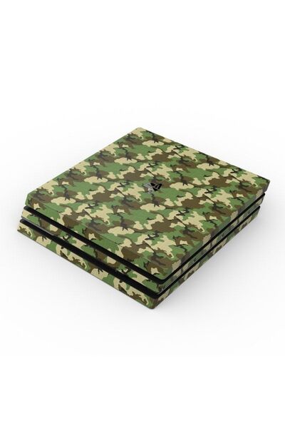 Kt Grup Kamuflaj Desenler Playstation 4 Pro Sticker Kaplamalar