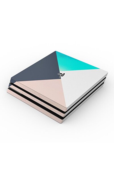 Kt Grup Modern Minimal Renkler Playstation 4 Pro Uyumlu   Sticker Kaplamalar