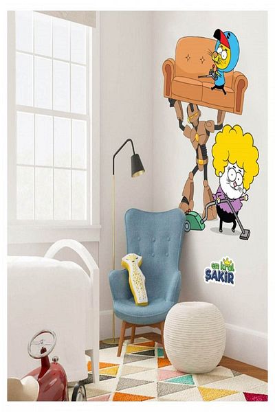 Kral Şakir Wall Sticker-2, King Şakir Decals 50x70 cm