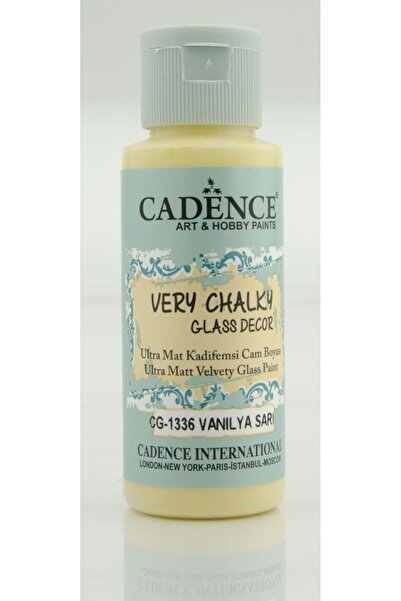Cadence Very Chalky Glass Cg-1336 Vanilya Sarı