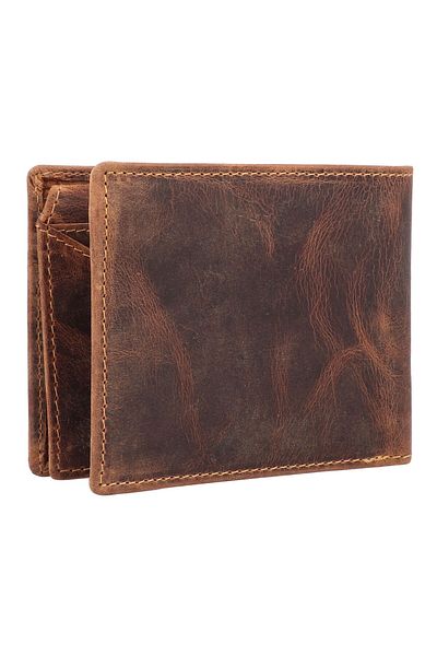 Greenburry Vintage wallet with fish embossed leather 12 cm