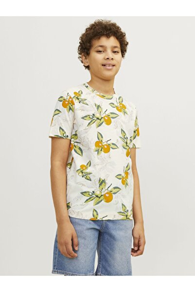 Jack & Jones Junior T-Shirt mit Allover-Print für Junioren