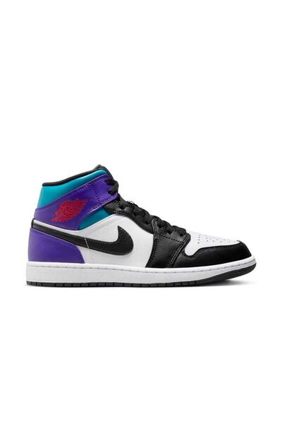 Nike Air Jordan 1 Mid Sneaker Erkek Ayakkabısı
