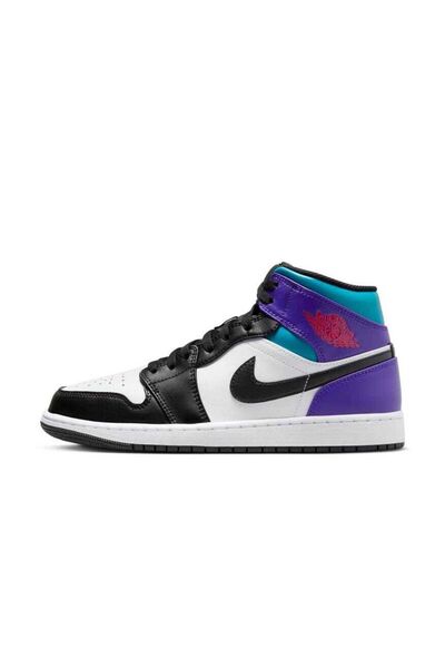 Nike Air Jordan 1 Mid Sneaker Erkek Ayakkabısı