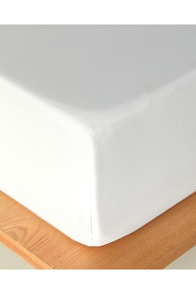 English Home White Single Fitted Sheet - Classy Twill