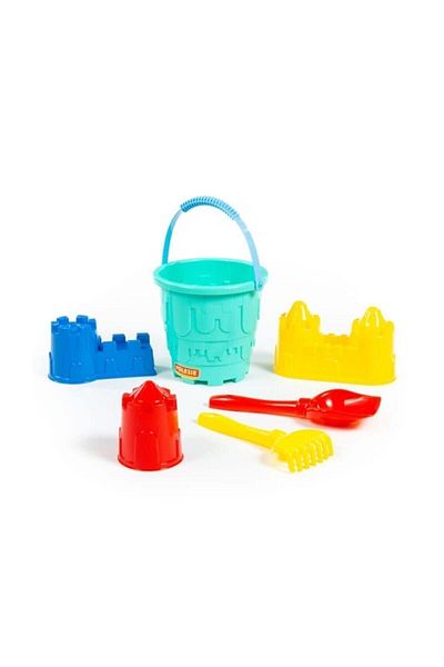 Polesie Beach Toy Castle Bucket Set 6 Pieces