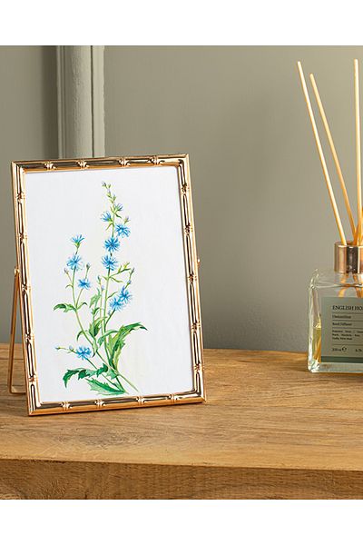English Home Gold Bamboo Metal Frame