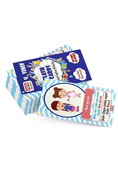 SMS Yayınları 4. Sınıf Flash Cards Ingilizce Dil Kartları