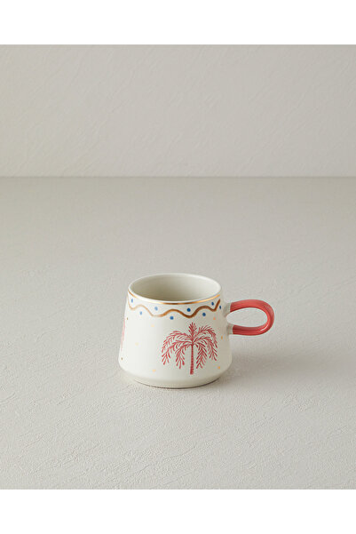English Home Carnival Tree Stoneware Kupa Pembe