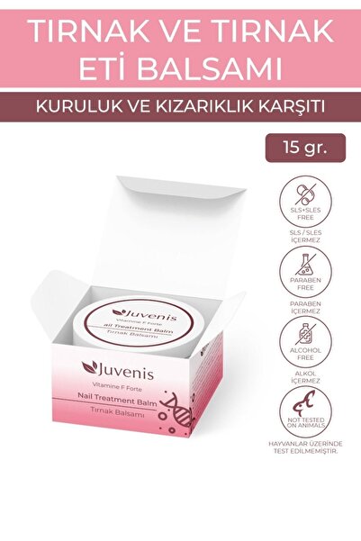 Juvenis Güçlendirici Besleyici Onarıcı Tırnak Ve Tırnak Eti Bakım Balsamı