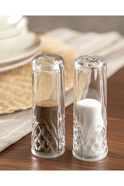 English Home Palle Glass Salt and Pepper Shakers 11 Cm
