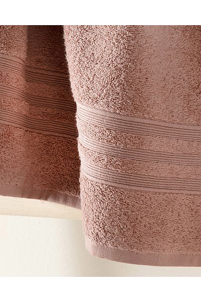 English Home Πετσέτα μπάνιου Pure Basic 70x140 cm Ανοιχτό ροζ
