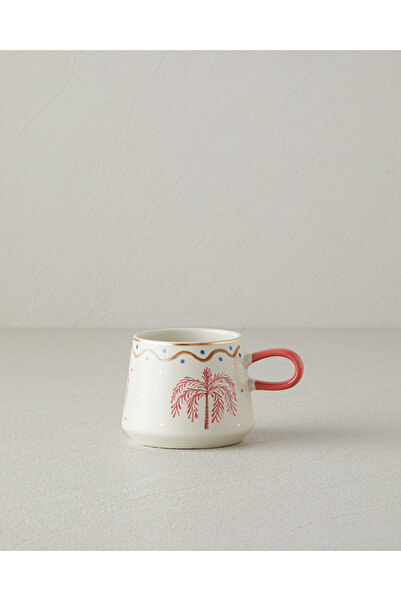 English Home Carnival Tree Stoneware Kupa Pembe