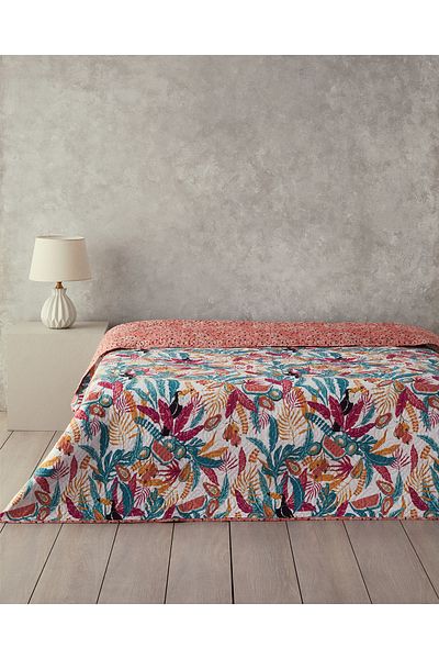 English Home Green Single Blanket - Wild Jungle Multi-Purpose