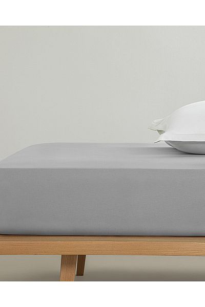 English Home Elastické prostěradlo z obyčejné bavlny king size