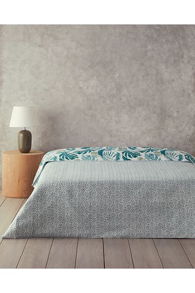 English Home Green Tropical Breeze Single Multi-Purpose Blanket
